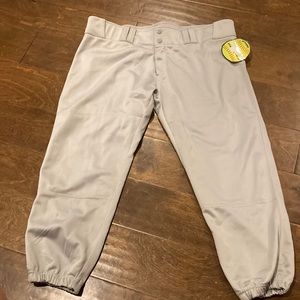 Womens athletic apparel softball pants NWT XL
